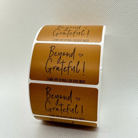 Thank You Stickers for Poshmark 2" | shipping supplies 100 pcs - Picture 9 of 11